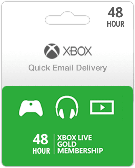 vernieuwen Martelaar Scully 48 Hour Membership - Xbox Live Gold Subscription Card (Email Delivery)