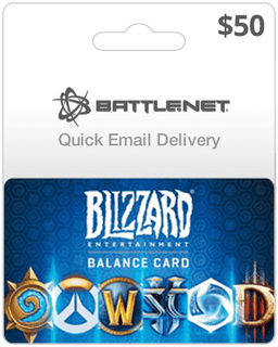 $50 Blizzard Entertainment Gift Card (Email Delivery)