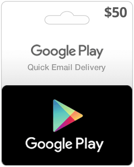 $50 Google Play (Email Delivery)