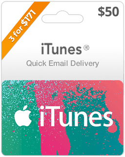 $50 USA iTunes Gift Card (Email Delivery)