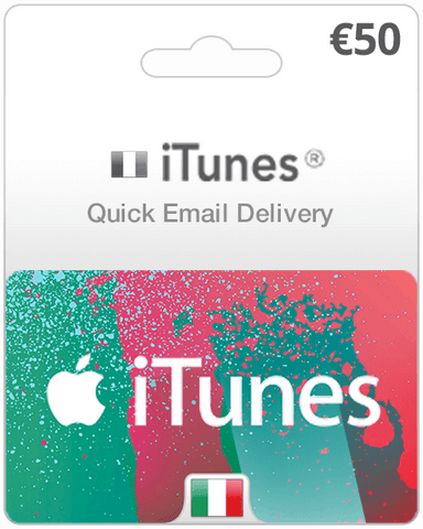 $50 Italy iTunes Gift Card (Email Delivery)