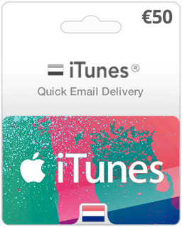 $50 Netherlands iTunes Gift Card