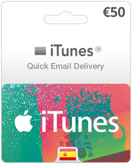 $50 Spain iTunes Gift Card (Email Delivery)