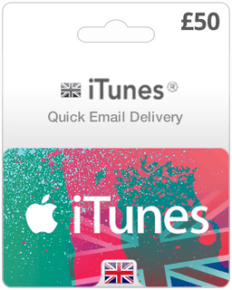 $50 UK iTunes Gift Card (Email Delivery)