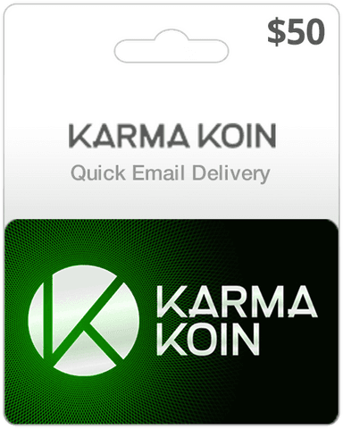 $50 Karma Koin (Email Delivery)