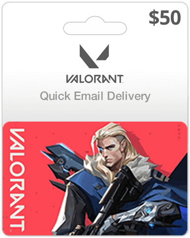 $50 Valorant Gift Card - Email Delivery