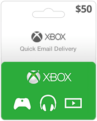 $50 Xbox Gift Card (Email Delivery)