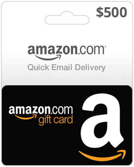 $500 Amazon Gift Card - Email Delivery