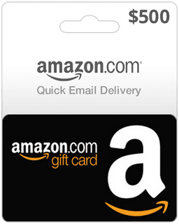 $500 Amazon Gift Card - Email Delivery