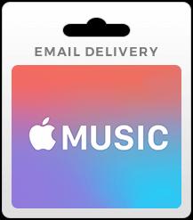 Apple Music Gift Cards - Email Delivery