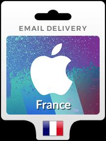 France iTunes Gift Cards - Email Delivery