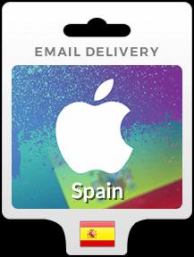 Spain iTunes Gift Cards - Email Delivery