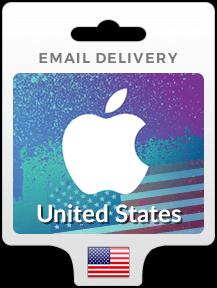USA iTunes Gift Cards - Email Delivery