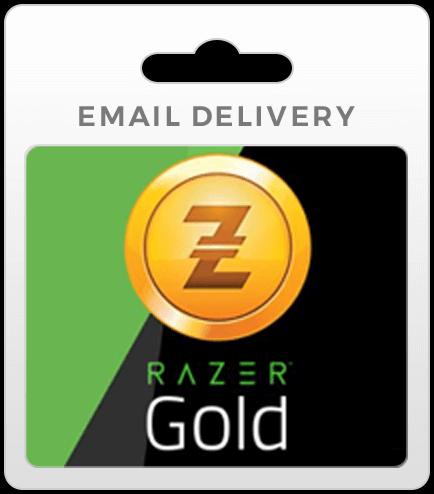 Razer Gold Game Cards - Email Delivery